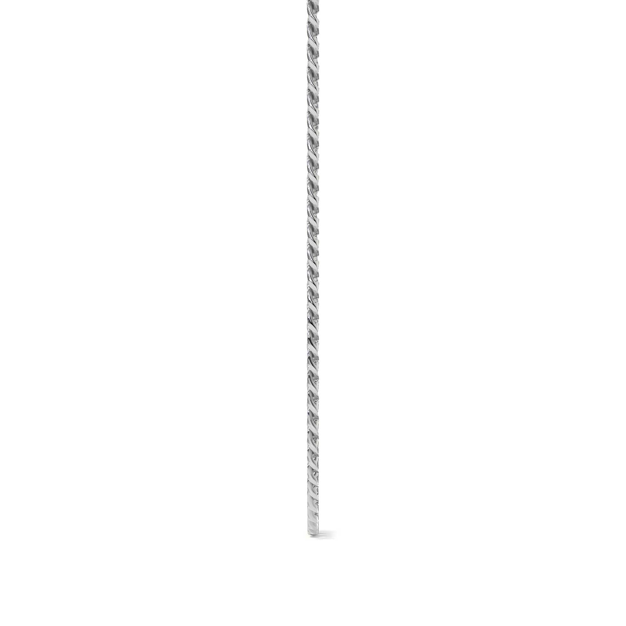 925 Sterling Silver Curb Chain, 3.2mm Gauge, in 5 Colors