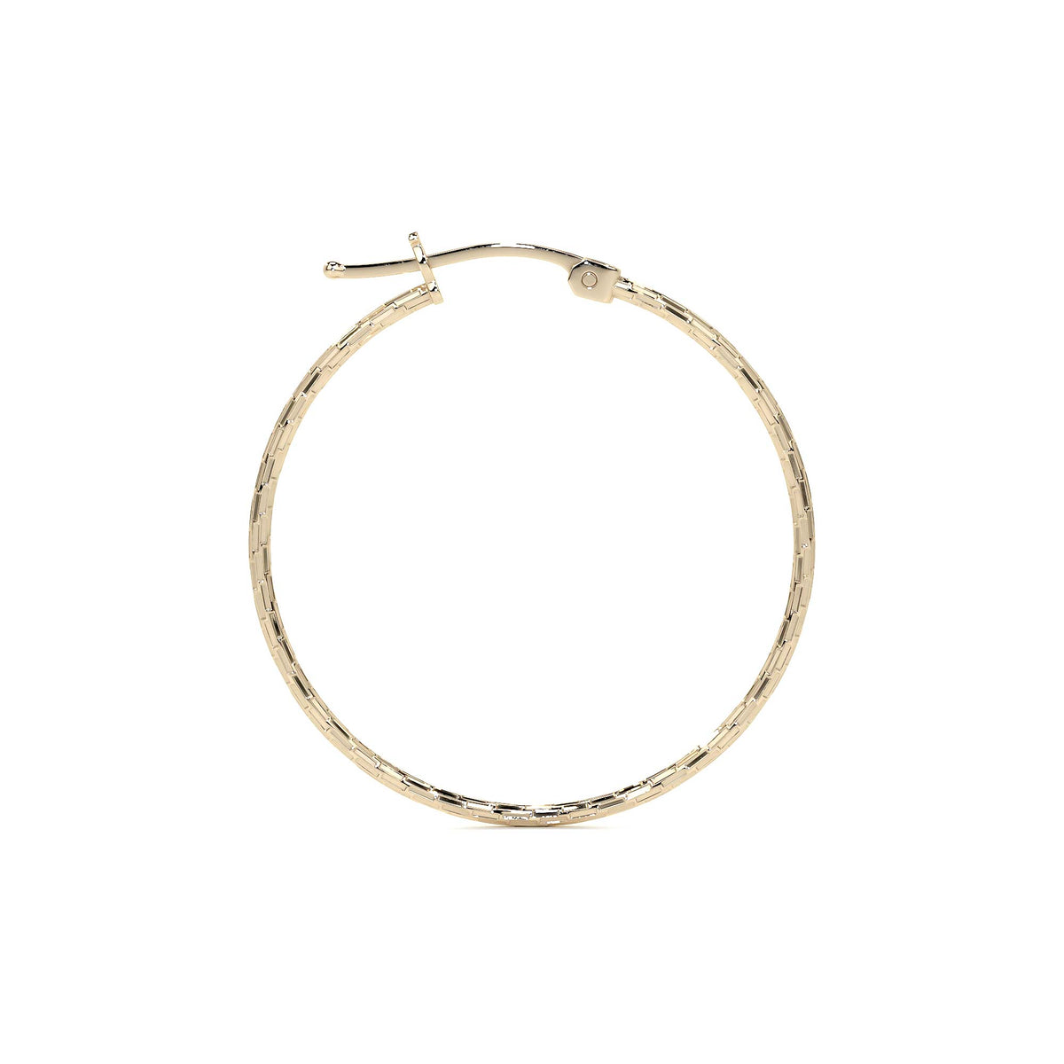 10k Gold Domino Style Diamond Drop Earring