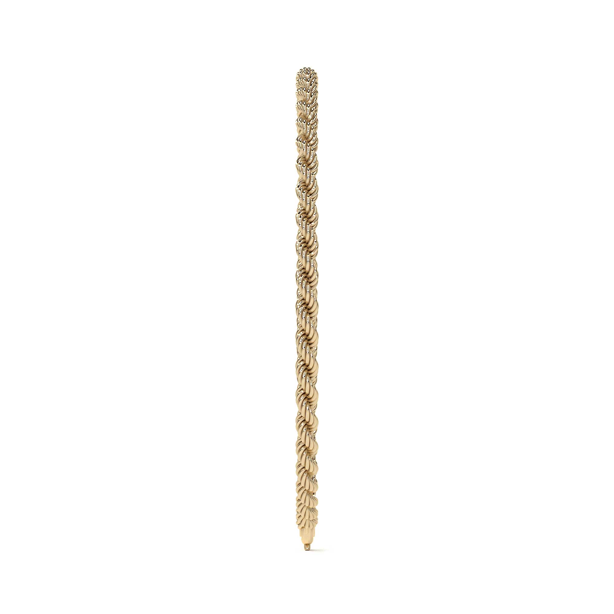 14K Gold Italian Torsal Style Bracelet | Elegant and Sophisticated Bracelet
