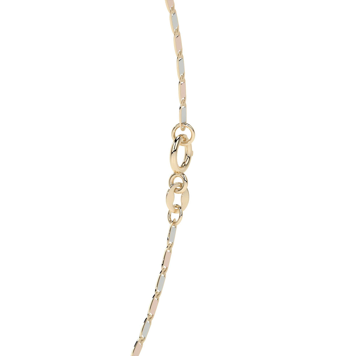 10K Gold Valentino Italian Style Bracelet | Delicate Yellow Gold or Tri-Color Bracelet