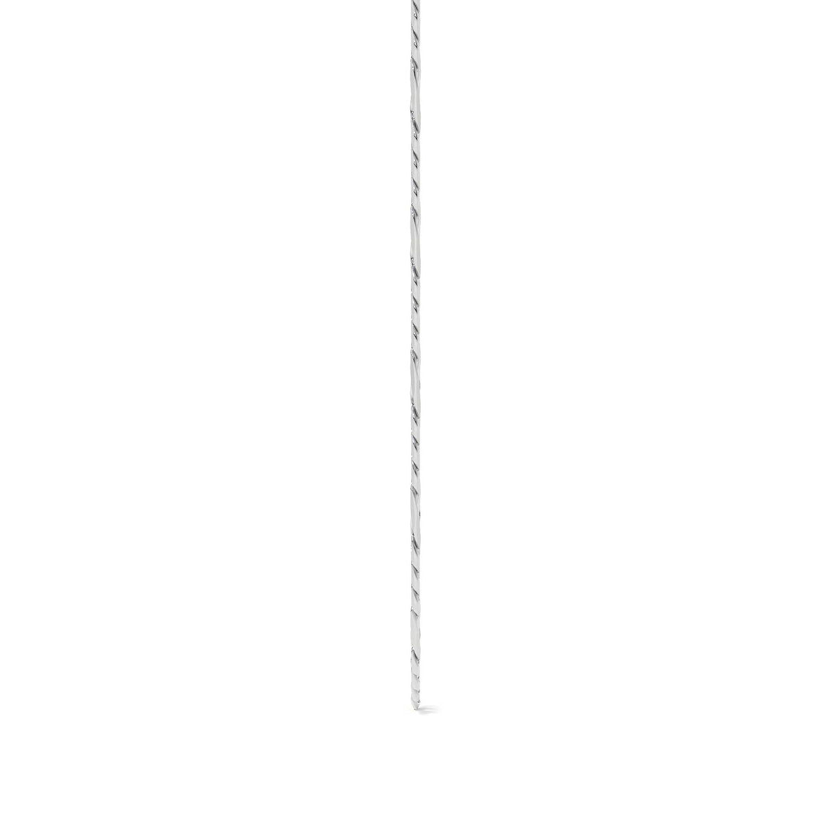 Sterling Silver 925 3x1 Figaro Chain, 5.1mm Gauge in 5 colors