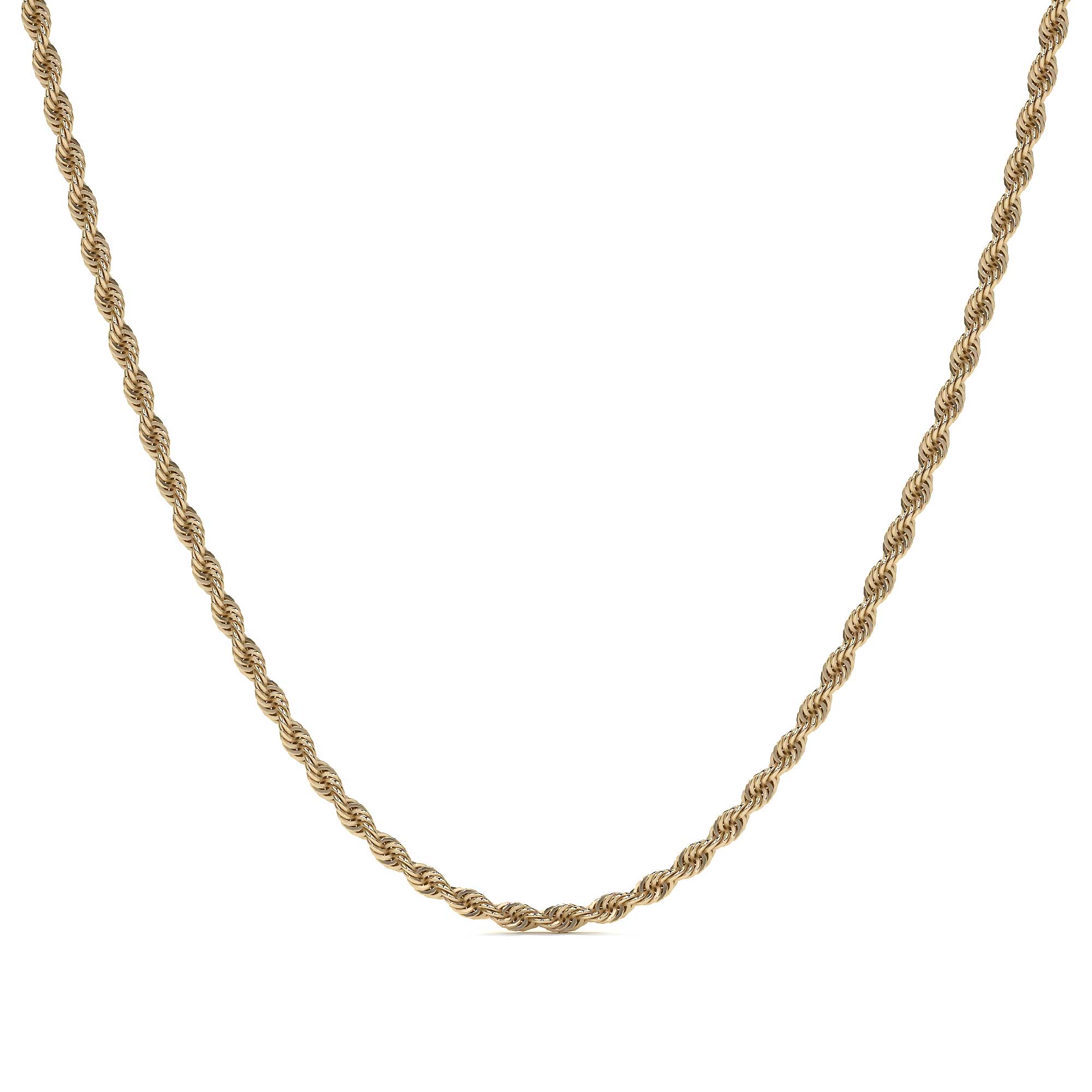 10K Italian Pavé Figaro Slave Bracelet, 2.6mm, 16cm