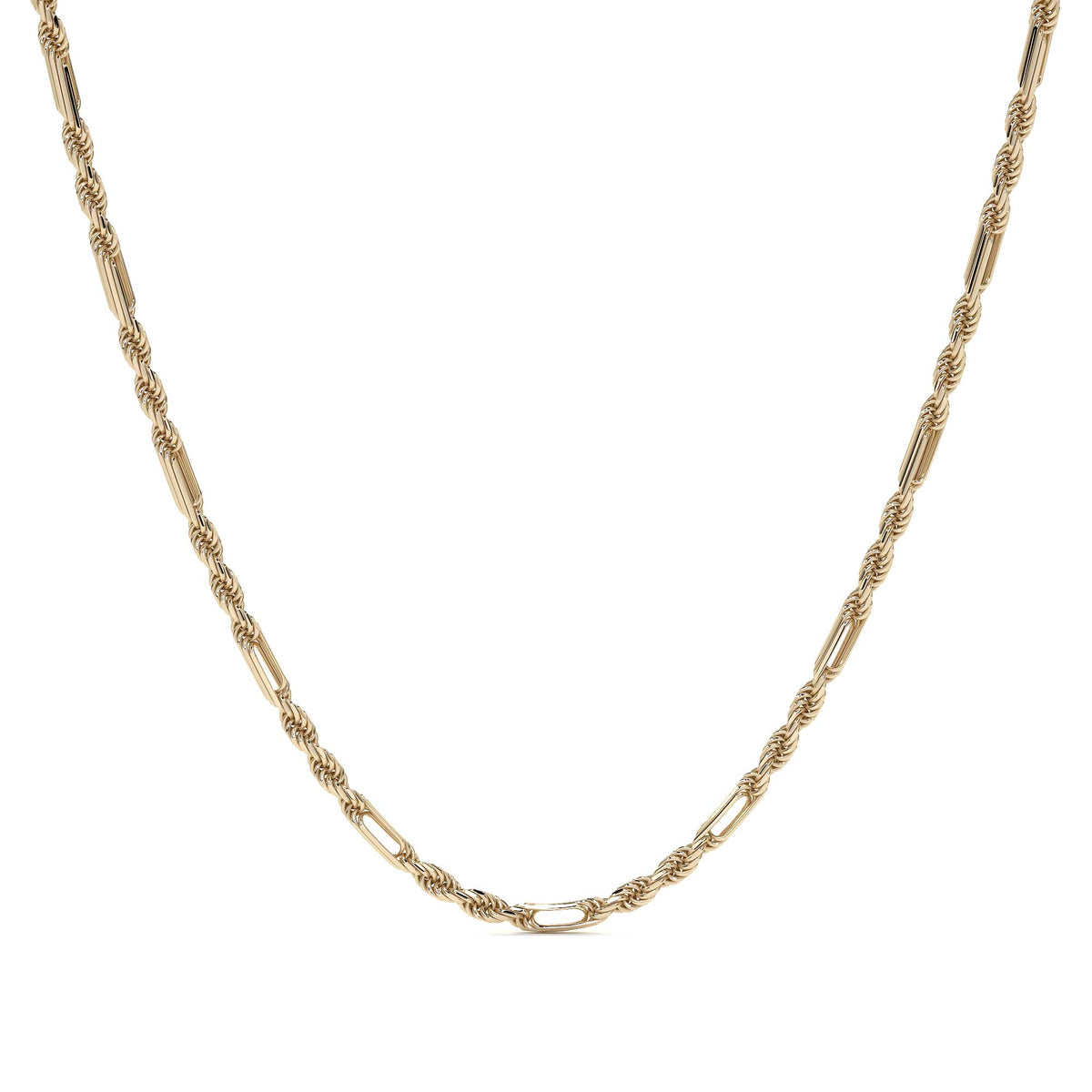 10k Italian Gold Chain, Milanese Style, 3mm Gauge, 60cm