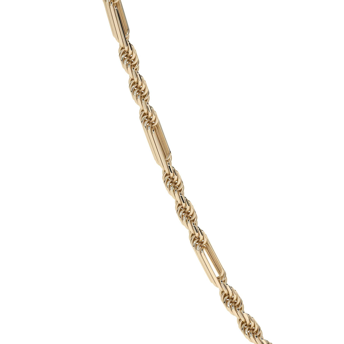 10k Italian Gold Chain, Milanese Style, 3mm Gauge, 60cm