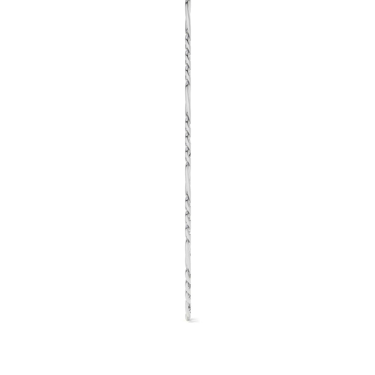 925 Sterling Silver Figaro 3x1 Chain, 6.1mm Gauge