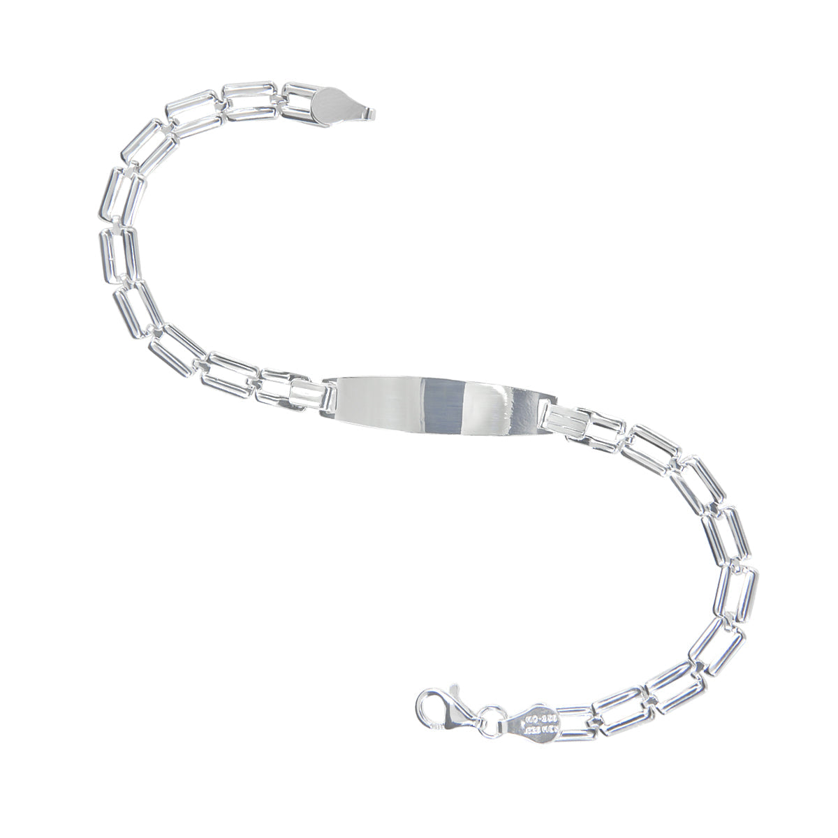 925 Sterling Silver Slave Bracelet for Girl