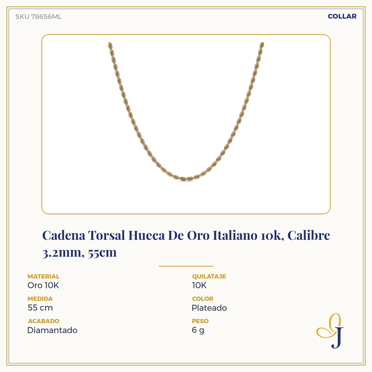 10K Italian Pavé Figaro Slave Bracelet, 2.6mm, 16cm