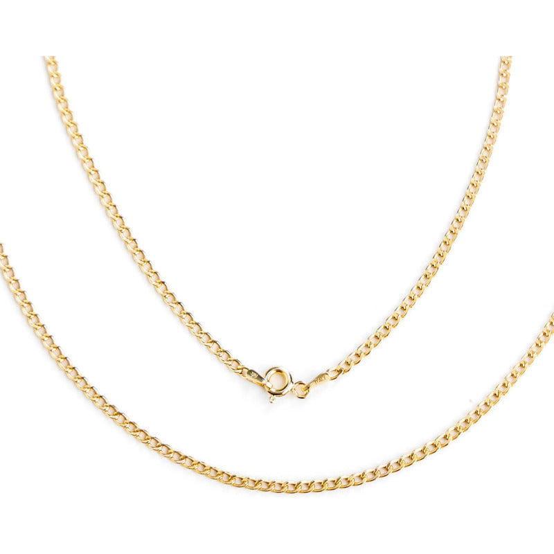 10k Italian Chain, Cuban Style, 2mm Gauge