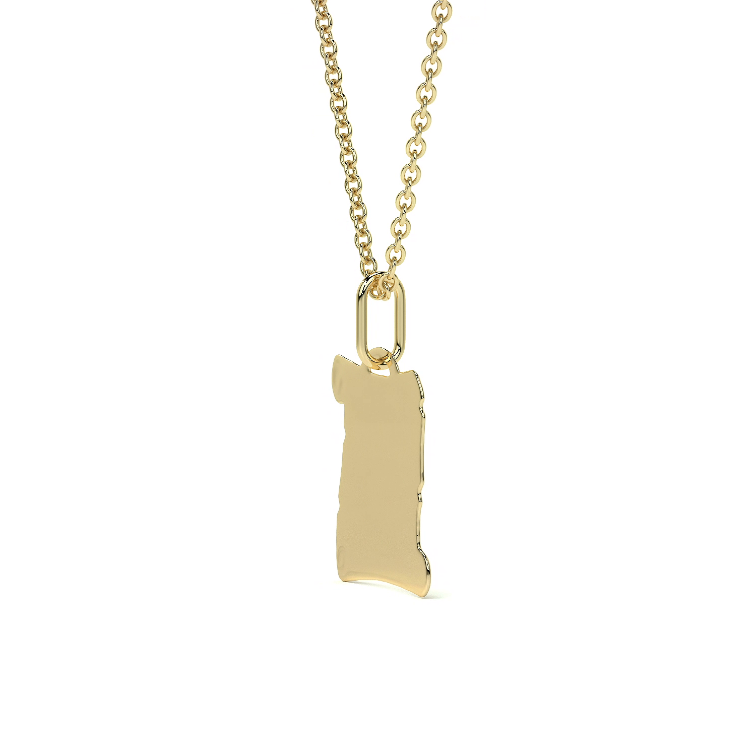 14K Gold Religious Holy Chalice Pendant | 12mm Italian Gold Pendant | Fine Jewelry