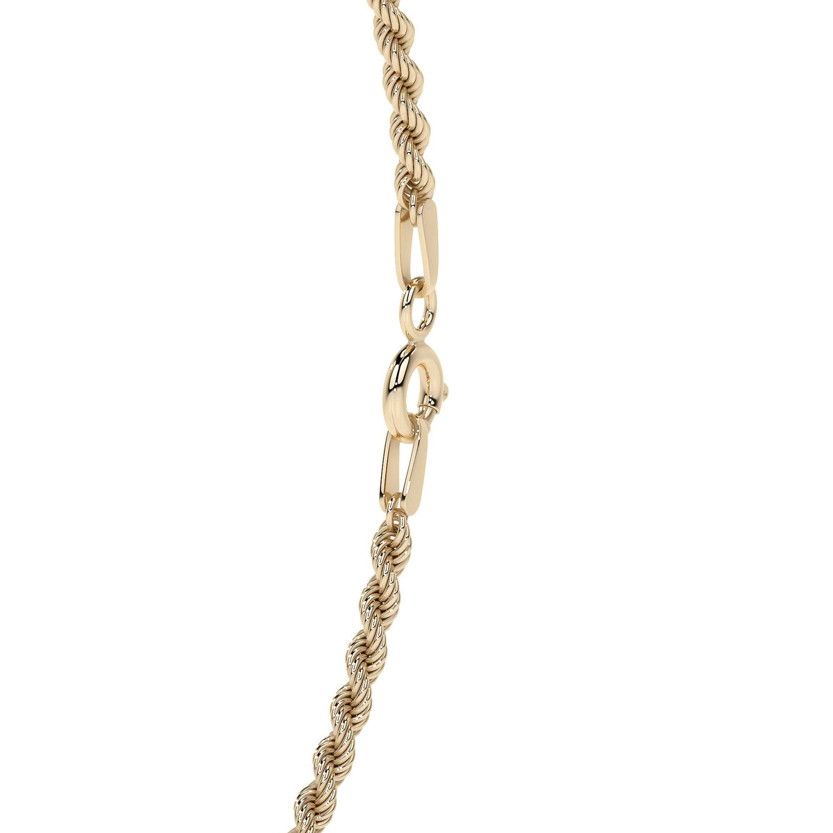 10K Gold Italian Torsal Style Bracelet for Men and Women | Elegant Unisex Bracelet (Copy)