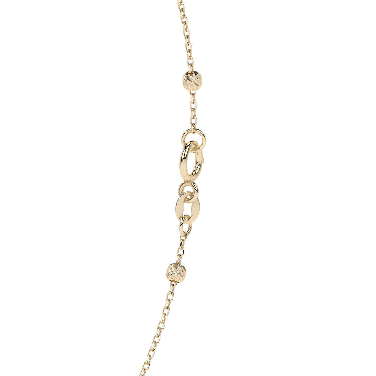 Viviana 14k Gold Slave Bracelet 24cm with 2.5mm Ball
