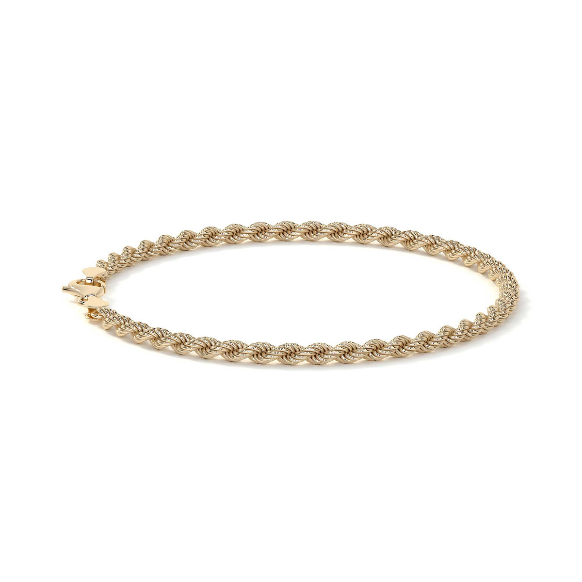 14K Gold Italian Torsal Style Bracelet | Elegant and Sophisticated Bracelet