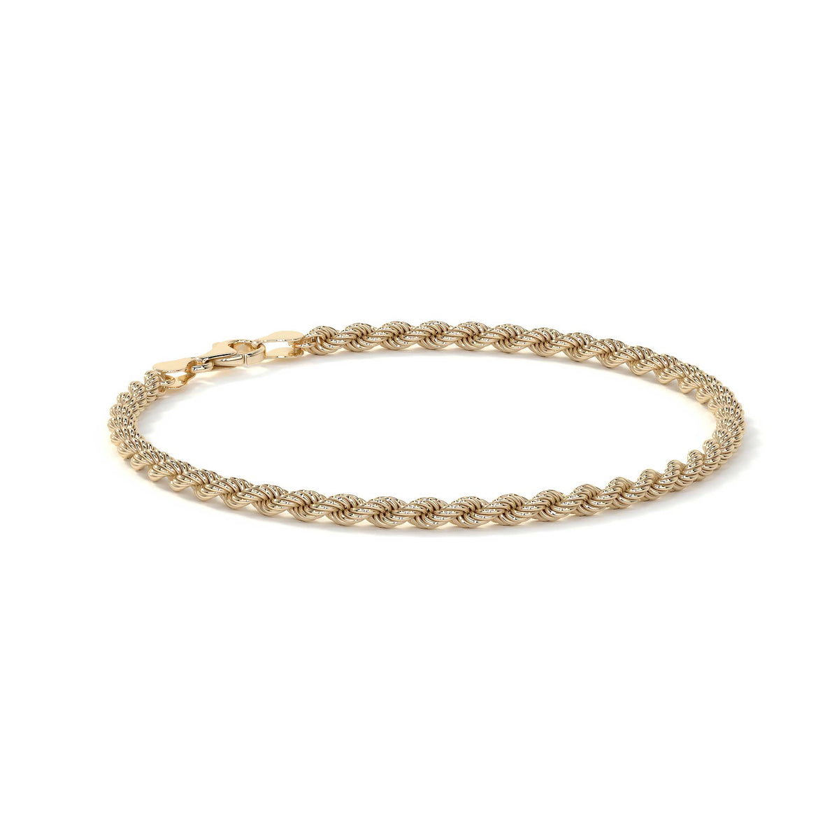 14K Gold Italian Torsal Style Bracelet | Elegant and Sophisticated Bracelet