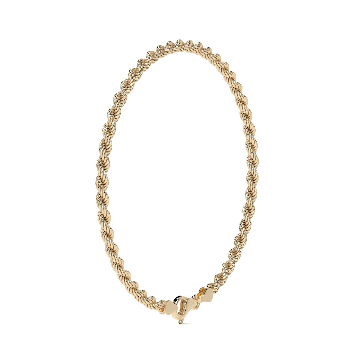 Men's 10K Gold Italian Torsal Style Bracelet | Elegant Men's Bracelet