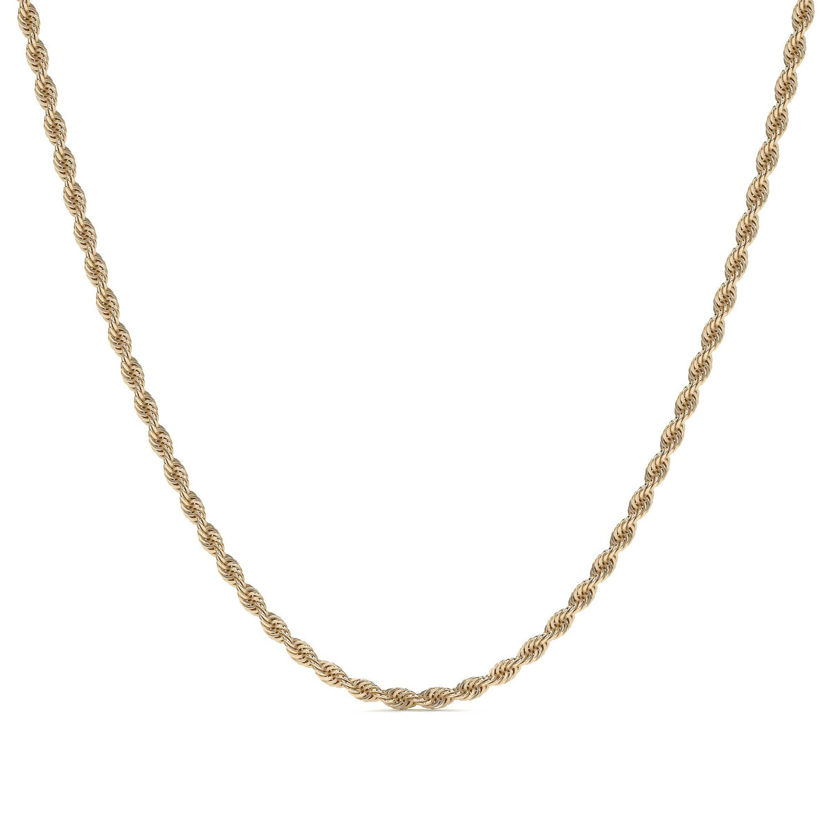 Men's 14k Italian Gold Torsal Chain 2.1mm Gauge