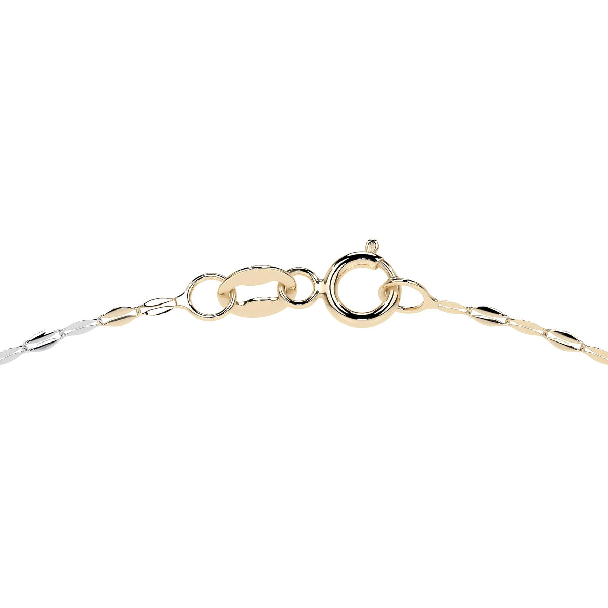 10k Italian Gold Chain, Coffee Bean Style
