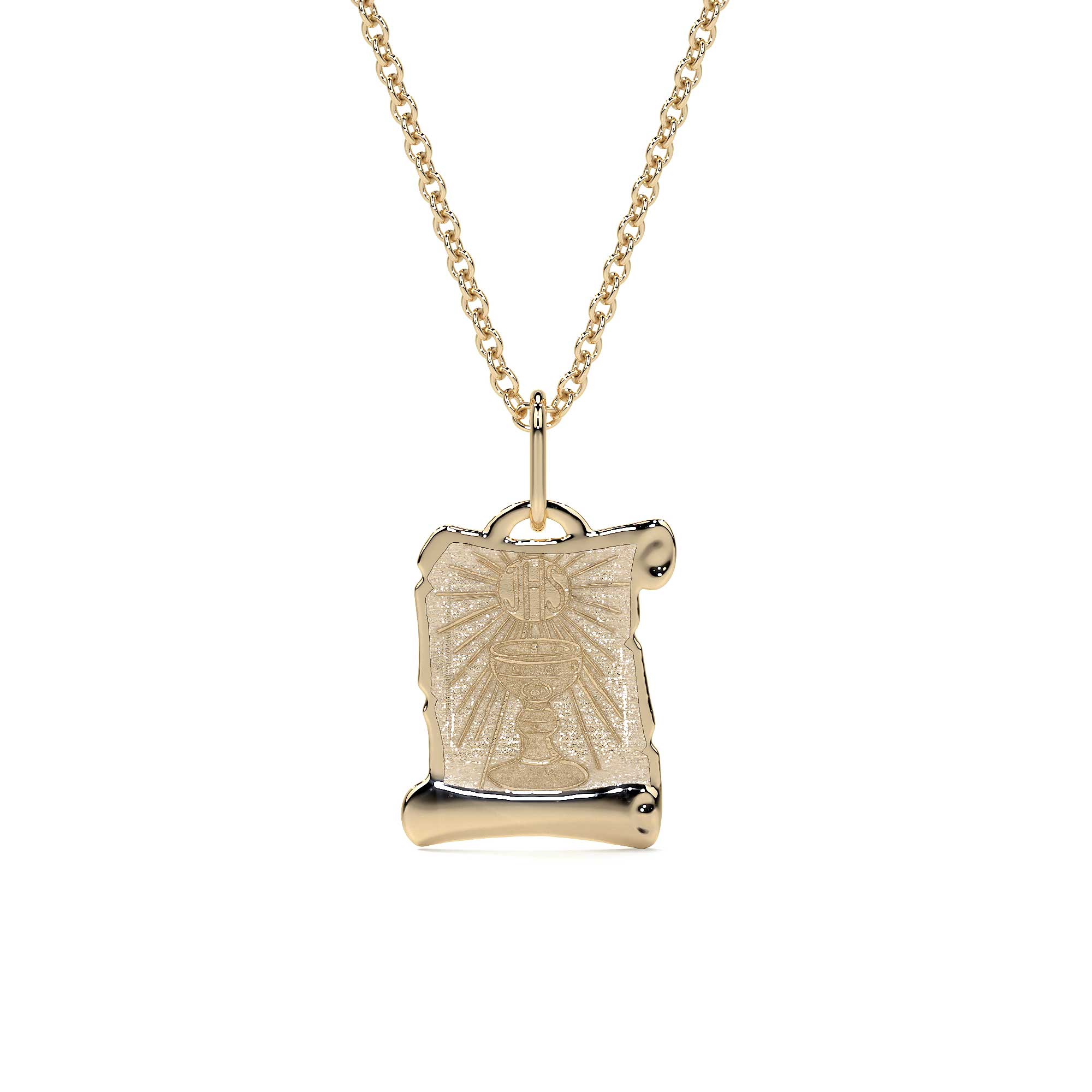 Women's 14k Gold Italian Chalice Medal