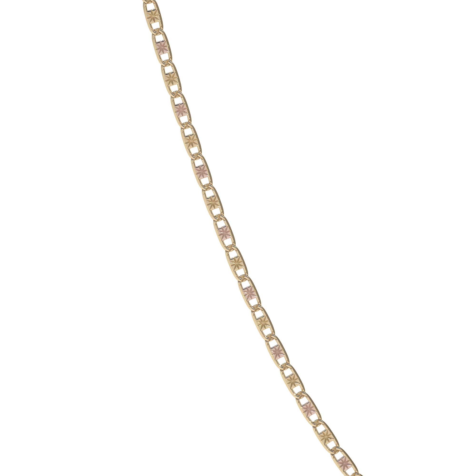 14k Gold Valentino Chain, 1.2mm Gauge