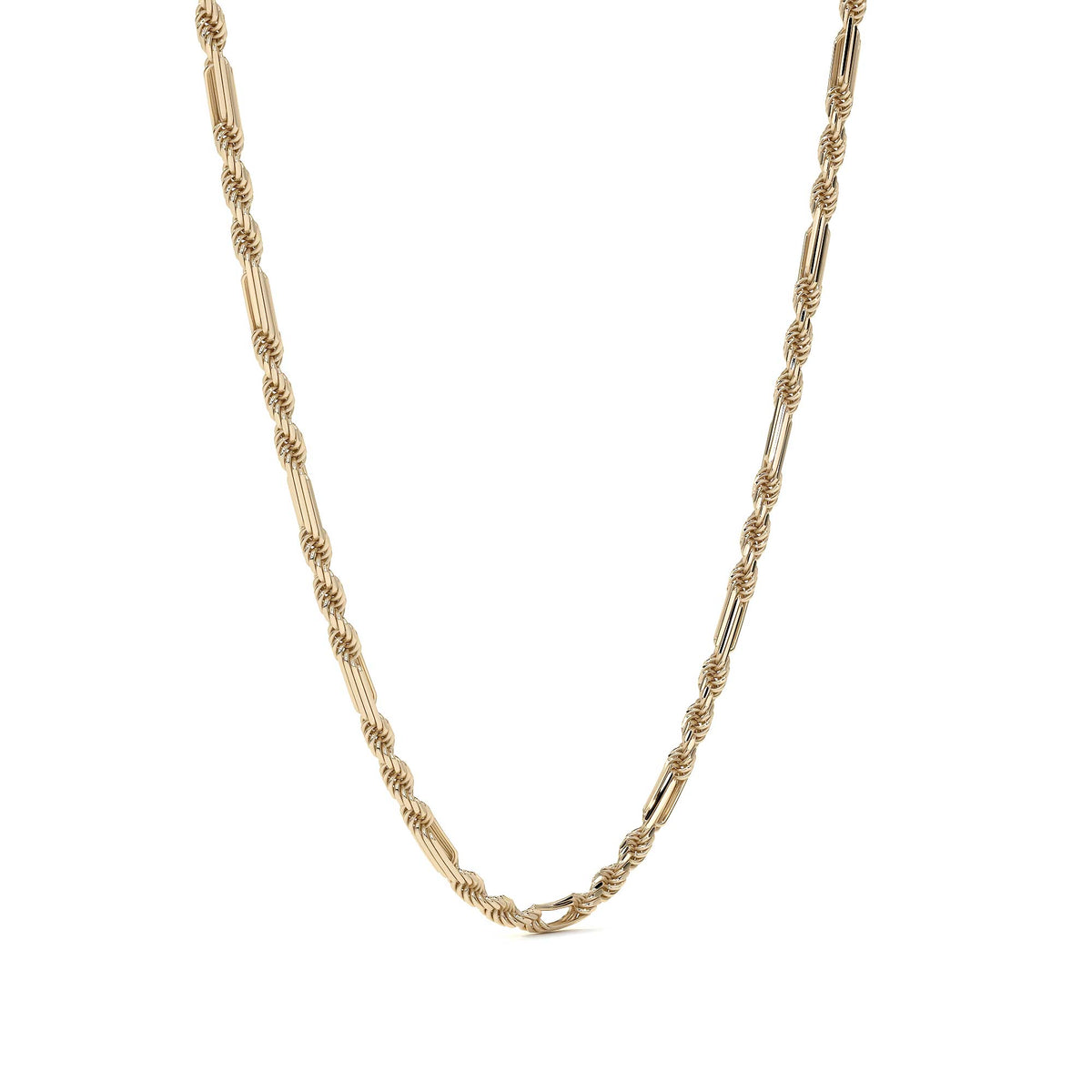 10k Italian Gold Chain, Milanese Style, 3mm Gauge, 60cm