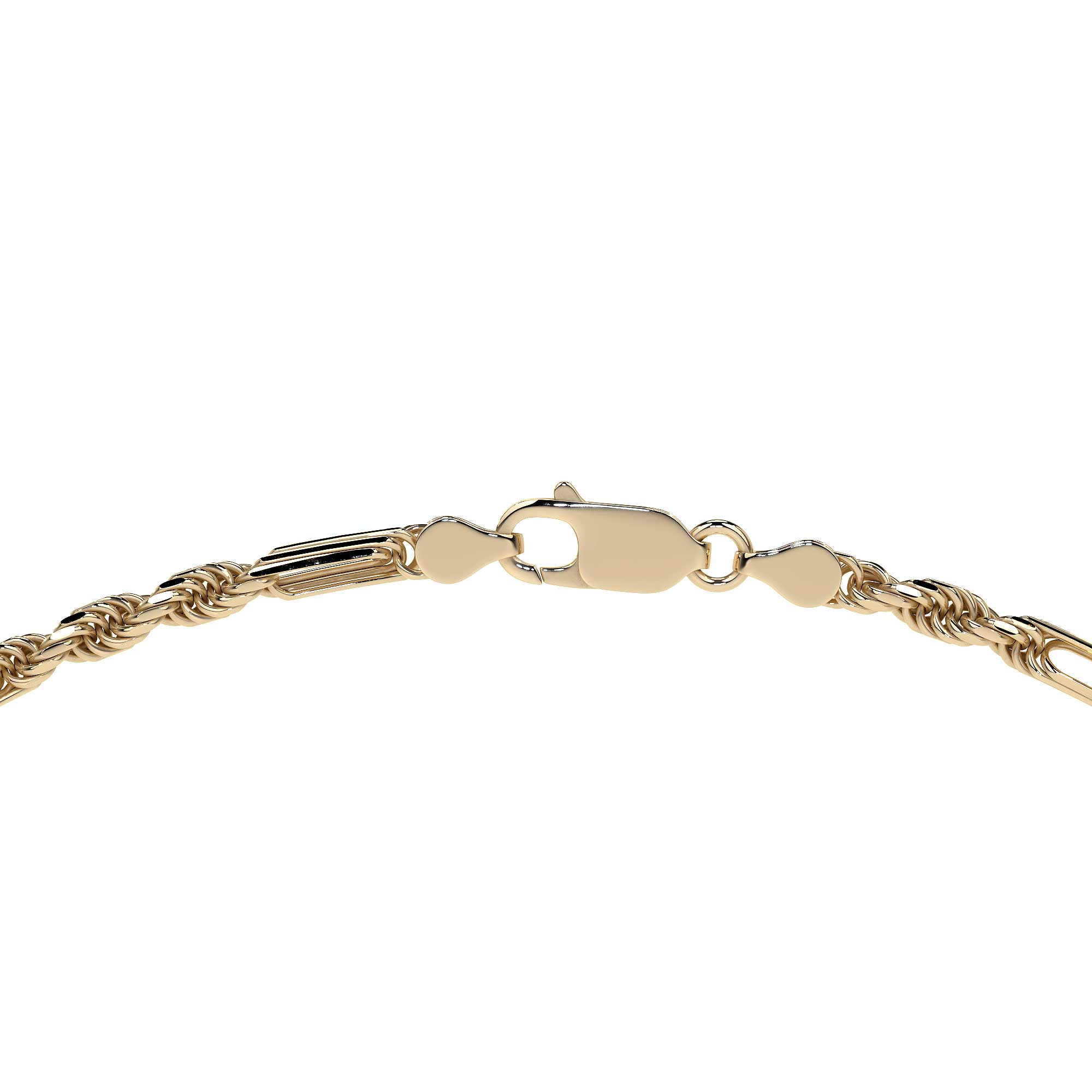 14k Italian Torsal Figaro 3x1 Chain, 60cm, 3.0mm Gauge
