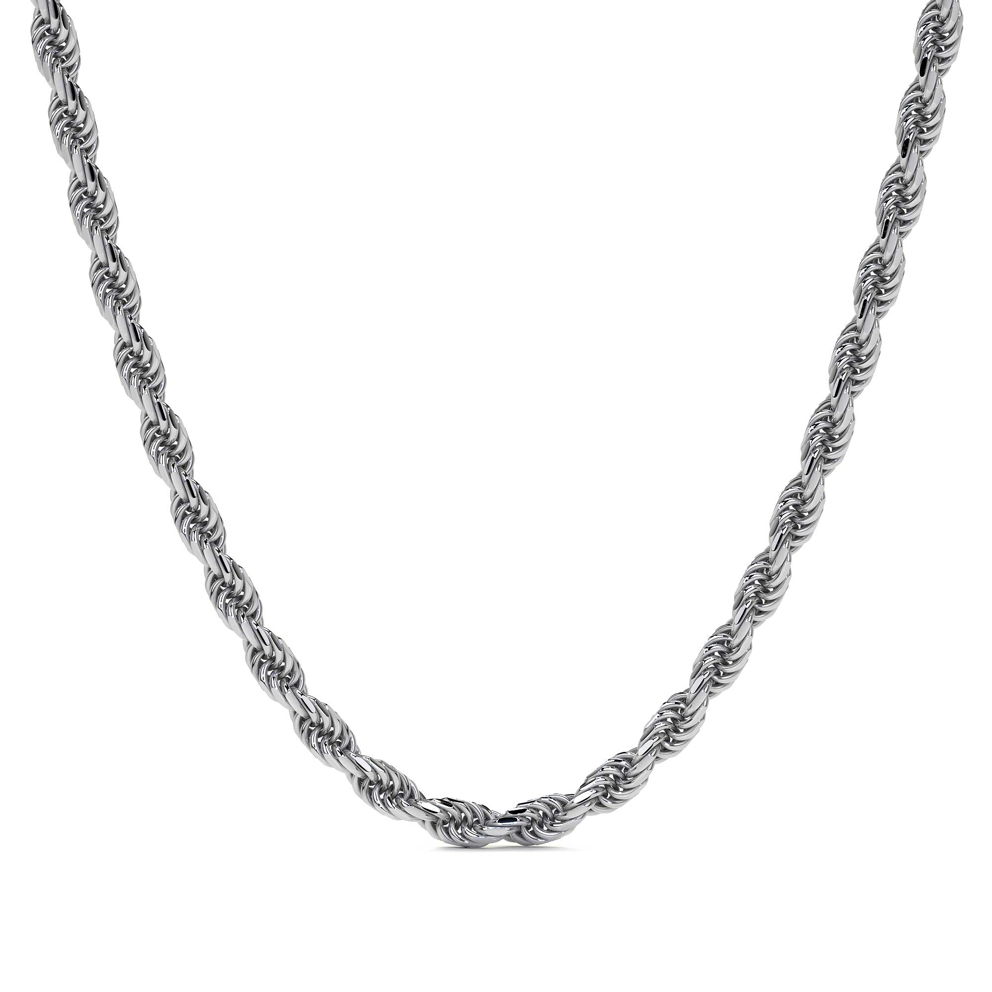 925 Sterling Silver Torsal Chain, 3.3mm Gauge