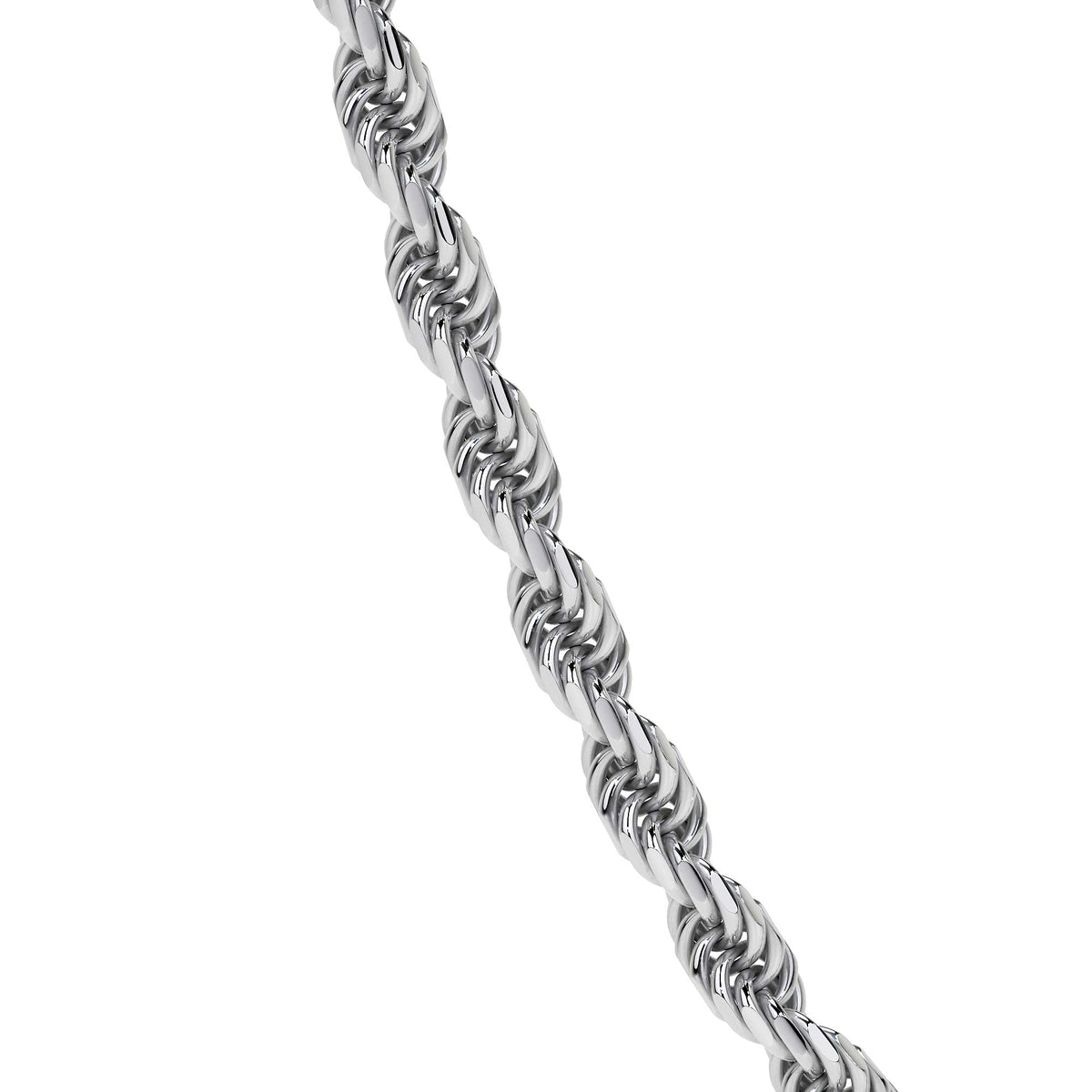Sterling Silver 925 Torsal Chain 3.2 mm Gauge, 4 Colors