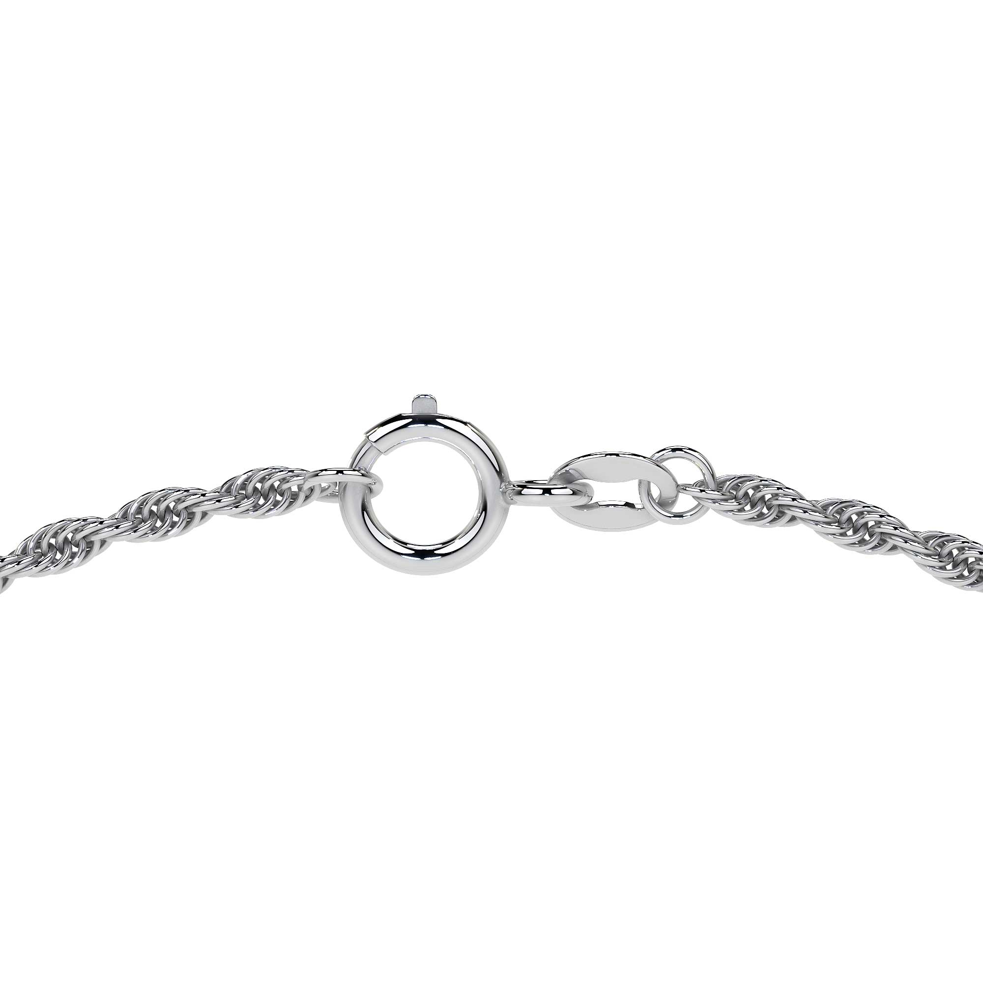 925 Sterling Silver Twisted Chain, 2.8 mm Gauge, in 4 Colors