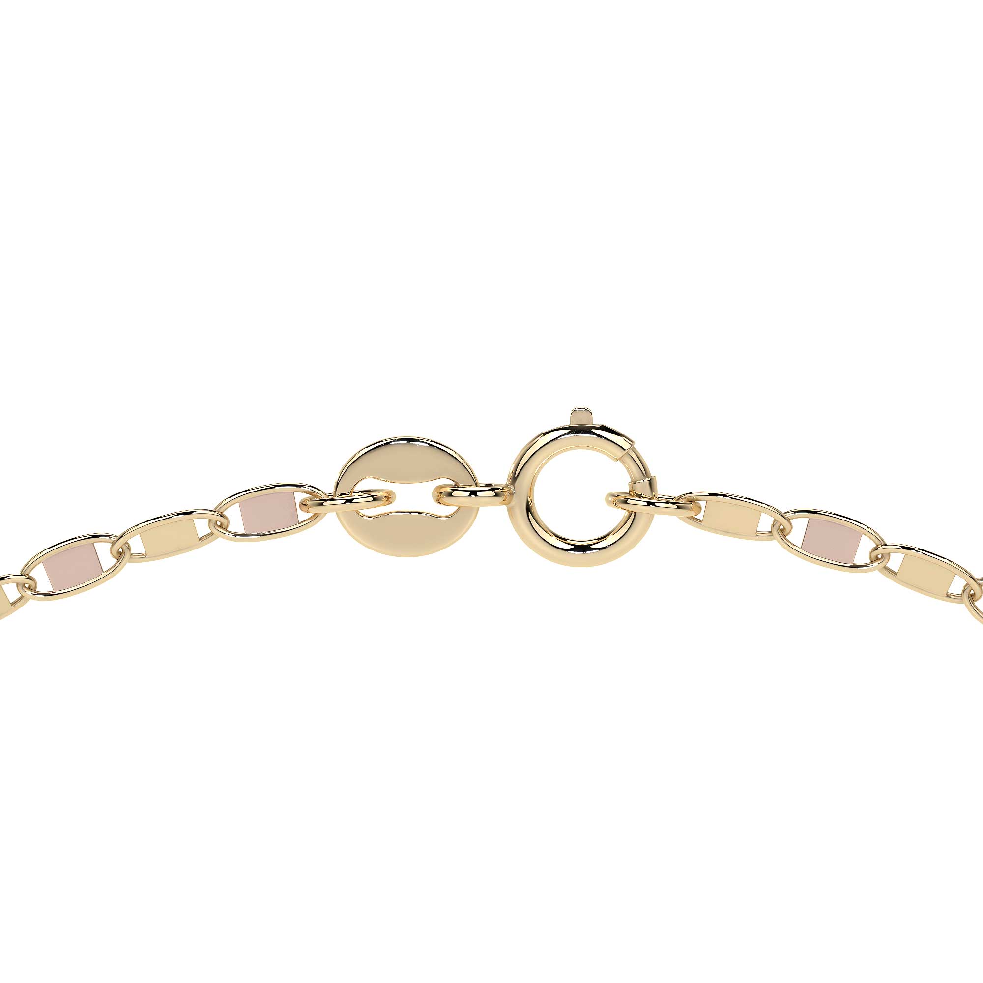 14K Gold Valentino Chain 40cm | Italian Gold Necklace with Spring Ring Clasp | Fine Jewelry