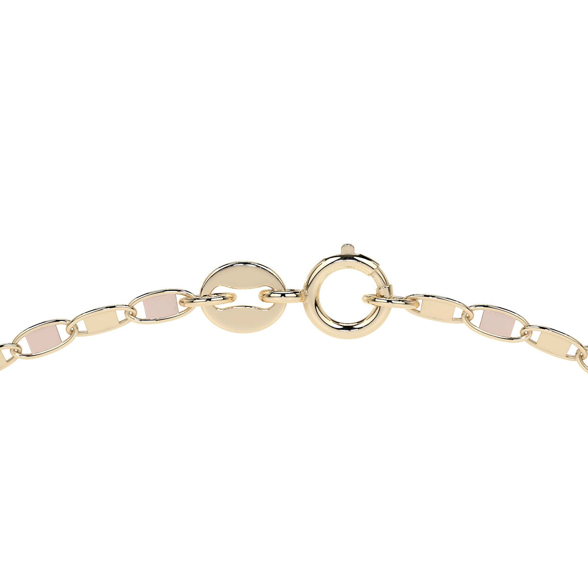 14K Italian Gold Valentino Chain, 40 cm, 1.5 mm Gauge