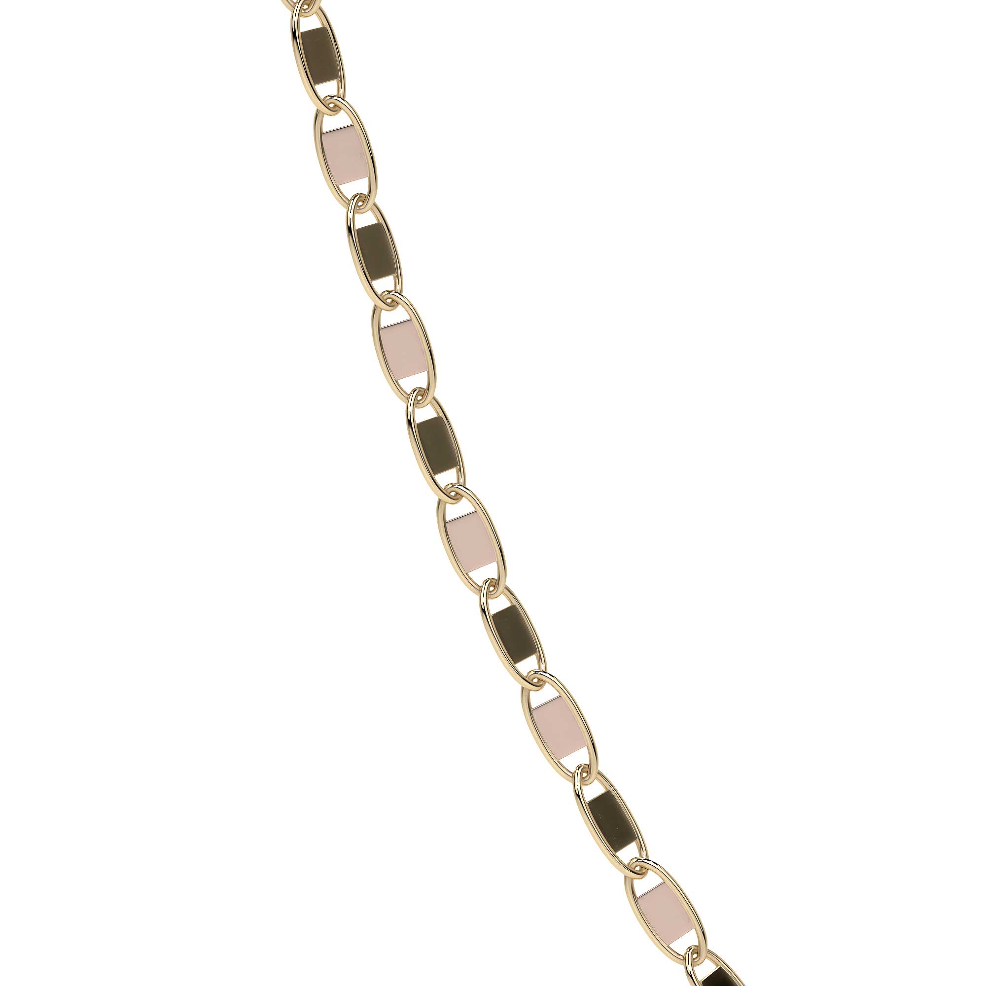 14K Gold Valentino Chain 40cm | Italian Gold Necklace with Spring Ring Clasp | Fine Jewelry