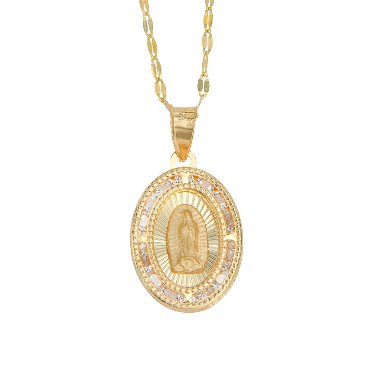 10k Gold Virgin Mary Medal