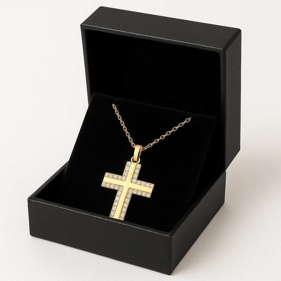 Cross Pendant Necklace for Women, thoughtfully designed in .925 sterling silver