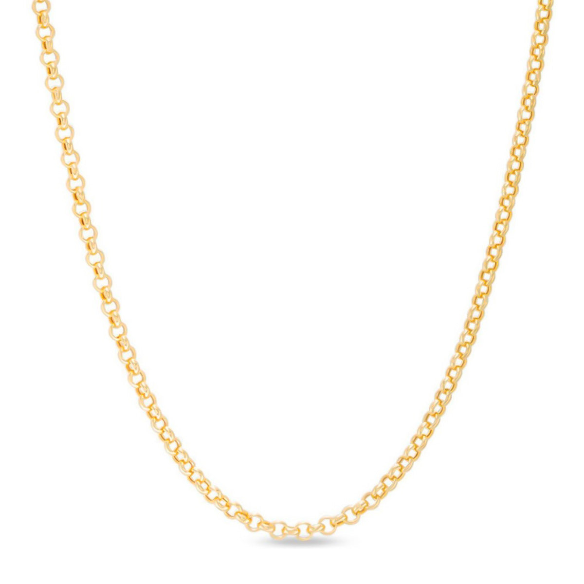 14k Italian Anchor Chain, 55 cm