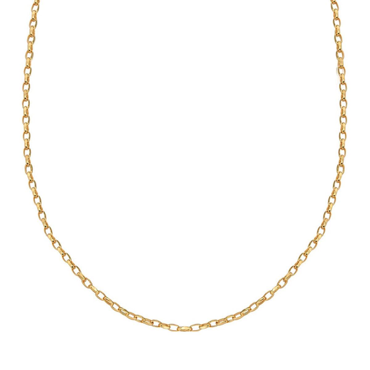 14k Italian Anchor Chain, 55 cm