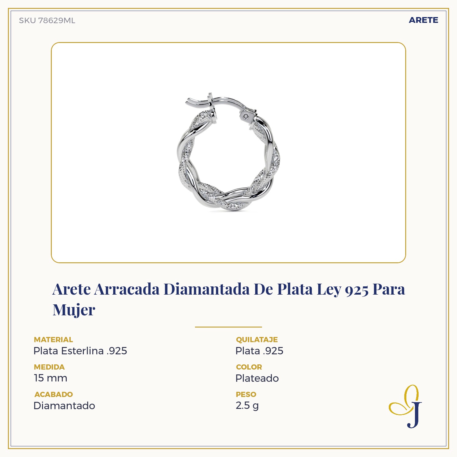 Twisted Tube Diamond Cut Hoop Earrings in 925 Sterling Silver for Women