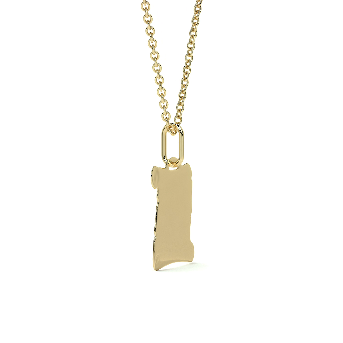 14K Gold Religious Holy Chalice Pendant | 12mm Italian Gold Pendant | Fine Jewelry