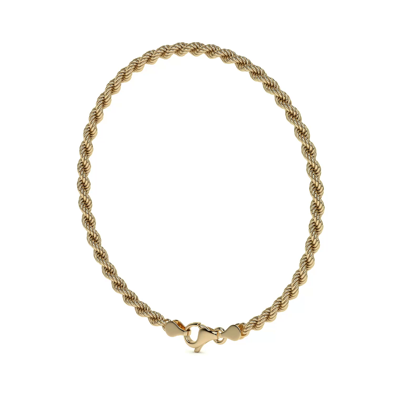 14K Gold Italian Torsal Style Bracelet | Elegant and Sophisticated Bracelet