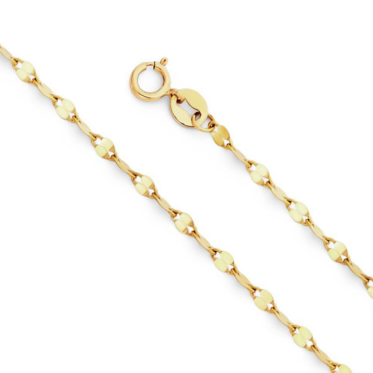 14k Gold Our Lady Of The National Face Medal Necklace
