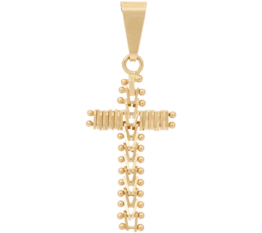 14K Imperial Gold Cross with 18" Chain | CUSTOM MADE TO ORDER